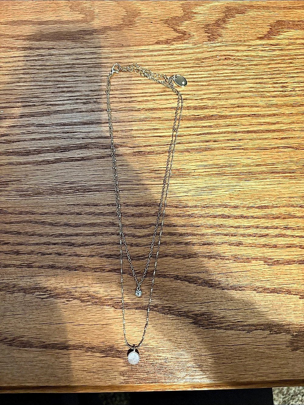 Pendant Necklace in Gold